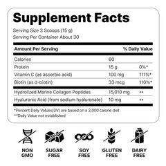 Cevitol scoop and powder scale comparison illustrating serving size ease