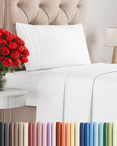 CGK Unlimited front packaging showing white twin 3-piece set and value