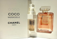CHANEL vial beside passport and lipstick suggesting travel-ready convenience