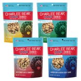 Charlee Bear front packaging showing variety pack and calorie callout