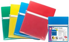 Charles Leonard front view showing assorted colors and clear pocket benefit