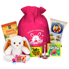 Charmed Crates front packaging showing a ready-to-give Easter basket benefit: instant gift