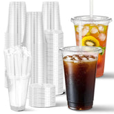 Charmount clear 20 oz cup front packaging showing set contents and convenience