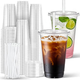 Charmount clear cup front view showing full set and visible contents for presentation