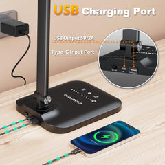 CHARYJOD adjustable arm close-up highlighting swivel joints for precise direction