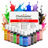 Chefmaster front packaging showing full 12-pack and vibrant colors for easy selection