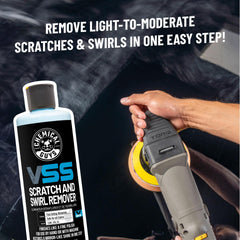 Chemical Guys VSS texture pouring from bottle for smooth application