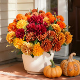 Cherica front view showing full bouquet and packaging benefit of ready-to-use blooms