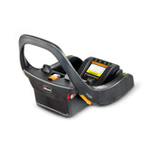 Chicco front view of base showing secure click-in feature and fast transfers