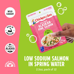 Chicken of the Sea label close-up showing MSC certification and low sodium