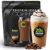CHIKE front packaging showing bottle and branding with craveable coffee benefit