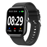 Choiknbo front display showing colorful watch face and clear notifications benefit readability