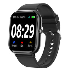 Choiknbo front display showing colorful watch face and clear notifications benefit readability