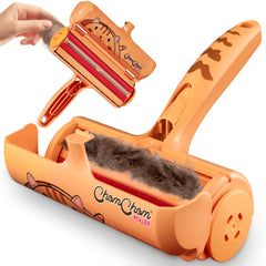ChomChom Roller front view showing compact reusable design and convenience
