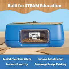 CHOMPSHOP ChompSaw with included cutting mat and tools ready for classroom projects