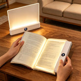 Choudao front view showing compact lamp and clear reading benefit