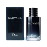 CHRISTIAN DIOR Sauvage bottle front view showing sleek design and benefit of easy display