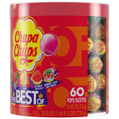 Chupa Chups Strawberries & Cream close-up showing creamy texture benefit