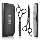 CIICII black shears front view showing sleek finish and professional look