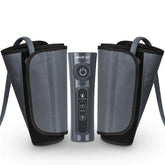 CINCOM leg massager front view showing full wrap design and comfortable fit