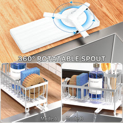 Cisily vertical brush holder close-up holding multiple brushes for quick drying