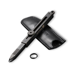 CIVIVI tweezers front closed showing compact carry and secure profile