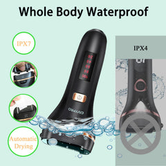 CIVYPRO held in hand to show size and portability for easy travel and storage