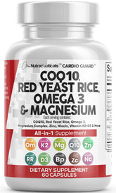Clean Nutraceuticals CardioGuard front label showing supplement name and strengths