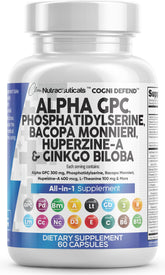 Clean Nutraceuticals front label showing product name and key benefits