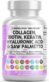 Clean Nutraceuticals front label showing product name and benefits