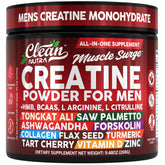 Clean Nutraceuticals tub front view showing label and product benefits