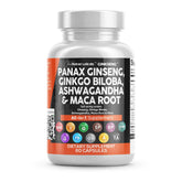 Clean Nutraceuticals bottle front view showing label and focus blend benefits