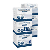 Clean Skin Club front packaging showing 6-pack and 300-count benefit