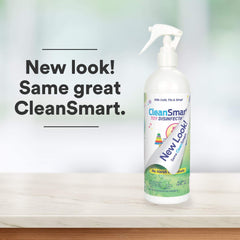 CleanSmart ingredients label detail highlighting simple, non-toxic formulation