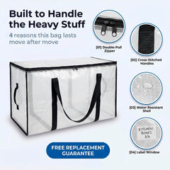 ClearSpace backpack straps in use for comfortable hands-free carrying