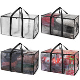 ClearSpace front view with lid showing clear visibility and fast packing benefit