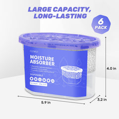 CLEVAST transparent collection reservoir with liquid visible for easy monitoring benefit