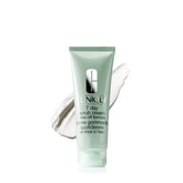 Clinique front packaging showing 7 Day Scrub Cream, clear labeling and benefit