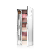 Clinique compact front view showing sleek case and mirror benefit portability