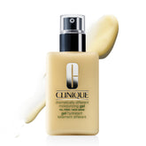 Clinique front packaging of Dramatically Different Moisturizing Gel showing size and clean design benefit clarity