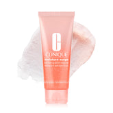 Clinique front packaging showing Moisture Surge cleanser and clear benefit