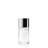 Clinique Happy front bottle showing clean lines and cheerful design benefit: clear brand recognition