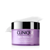Clinique jar front view showing product and packaging benefit of clear identification