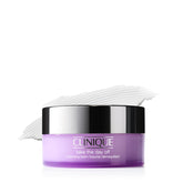 Clinique jar front view showing product label and clean design benefit: clear identification