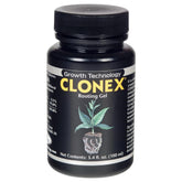 Clonex bottle front label showing product and clear usage benefit