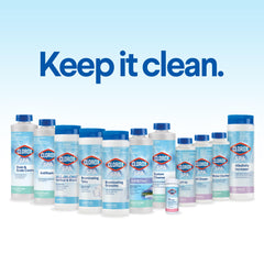 CLOROX Pool&Spa used in lifestyle spa scene delivering comfortable soaking