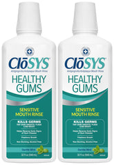 CloSYS front packaging showing two 32 oz bottles and value pack benefit