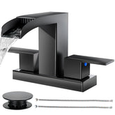 Cobbe front view showing waterfall spout and modern silhouette for stylish upgrade