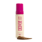 Coco & Eve front bottle showing product and benefit of natural-looking tan