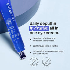 Cocokind metal applicator close-up offering cooling and hygienic application
